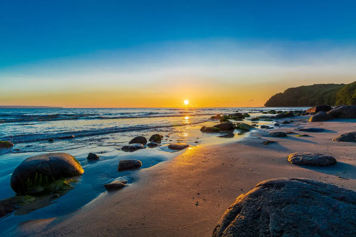 Sonnenaufgang Binz